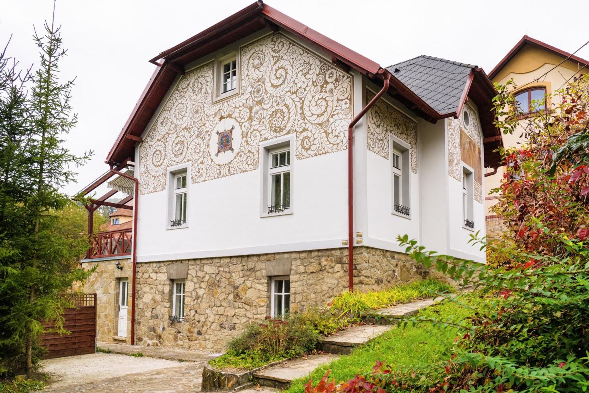 Villa Emausy Luhačovice Exterior foto